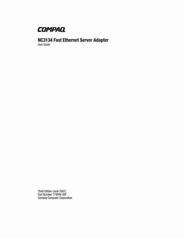 Compaq Network Card 3134-page_pdf